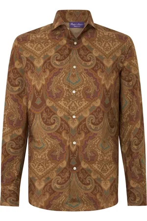Ralph Lauren Camisa con estampado abstracto
