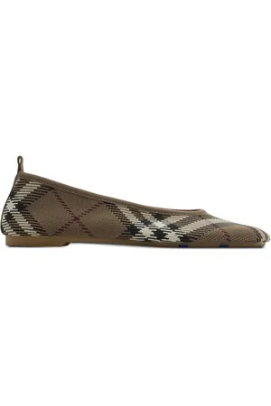 Burberry Bailarinas Check Knit Baby