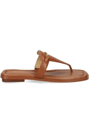 Michael Kors Chanclas con placa del logo