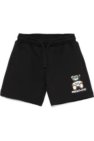 Moschino Bermudas con detalle de oso