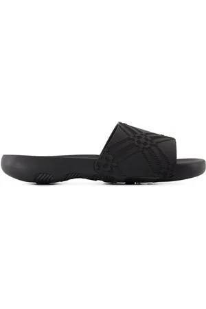 Burberry Sandalias Check Dive con relieve