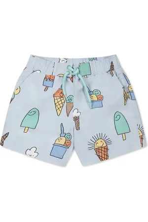 Stella McCartney Bañador con estampado Ice Cream