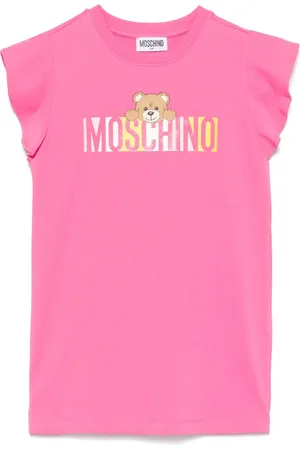 Moschino Vestido con logo estampado