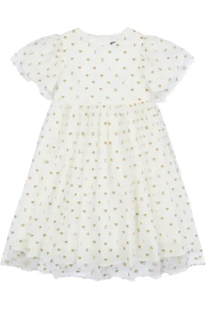 Moschino Vestido de tul con detalle de lurex