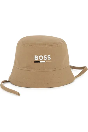 HUGO BOSS Sombrero de pescador con logo bordado