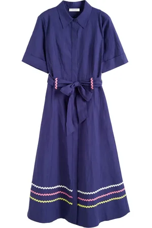Chinti & Parker Vestido midi Starboard