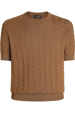 Dolce & Gabbana Camiseta con logo en jacquard