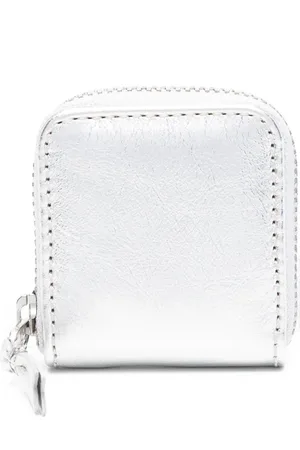 Comme des Garçons Cartera metalizada