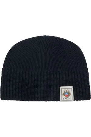 Bally Gorro con parche del distintivo