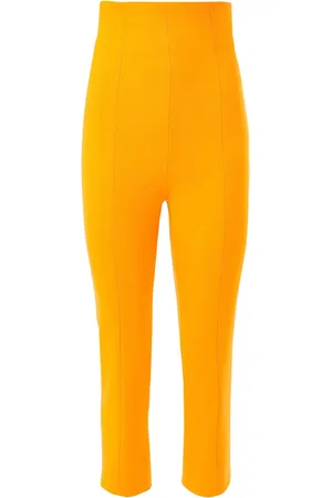 Carolina Herrera Pantalones capri de talle alto
