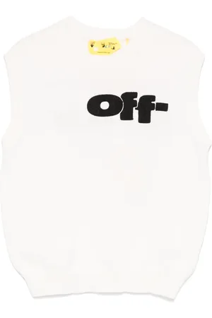 OFF-WHITE Jersey con logo bordado