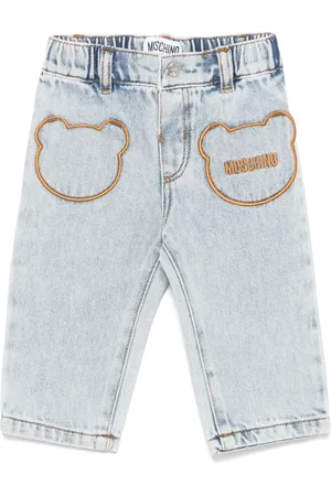 Moschino Vaqueros con bolsillo de osito