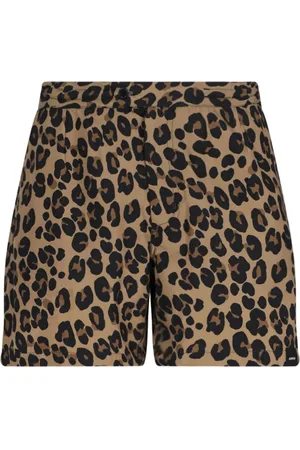 Aspesi Bañador con estampado de leopardo