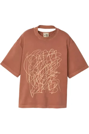 Camper Camiseta con detalle de aberturas
