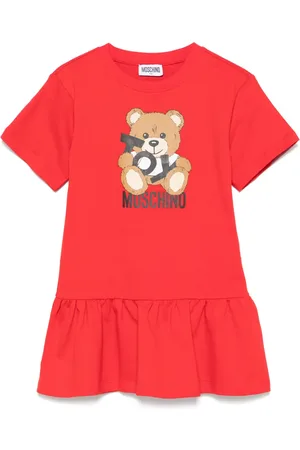 Moschino Vestido con estampado Teddy Bear