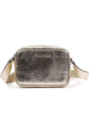 Michael Kors Bolso de hombro con acabado metalizado