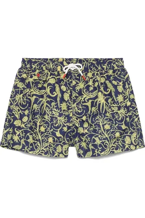 Kiton Bañador con estampado abstracto