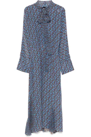 ERMANNO SCERVINO Vestido midi con motivo floral