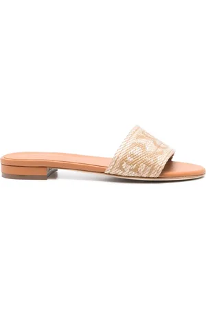 ERMANNO SCERVINO Sandalias con logo en jacquard