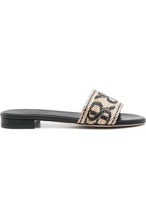 ERMANNO SCERVINO Sandalias con logo en jacquard