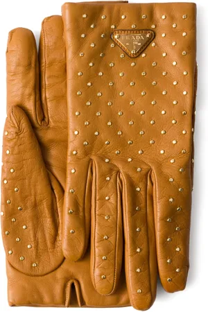 Prada Guantes con apliques