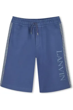 Lanvin Pantalones cortos con logo bordado