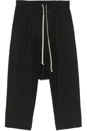 Rick Owens Pantalones capri con cordones