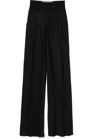 Rick Owens Pantalones con corte al bies