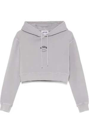 Moschino Sudadera corta con capucha
