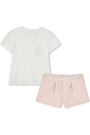 Chloé Conjunto de bermudas y camiseta