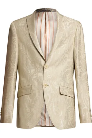 Etro Blazer con motivo de cachemira