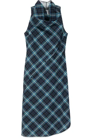 pushBUTTON Vestido sin mangas con cuello halter