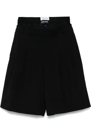 Marine Serre Pantalones cortos de sarga