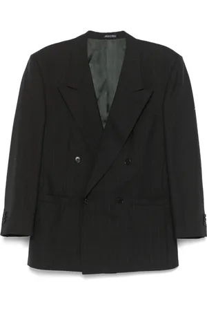 VERSACE Blazer a rayas diplomáticas 1980