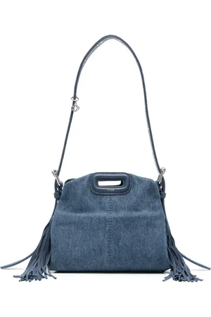 Maje Bolso de hombro con detalle de flecos