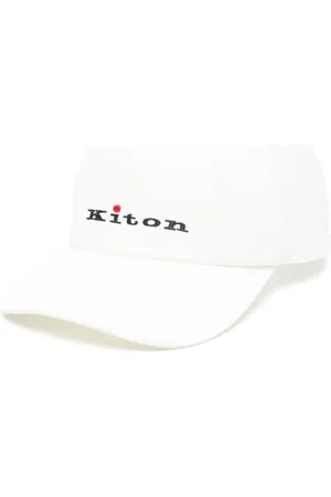 Kiton Gorra con logo bordado