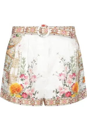Camilla Pantalones cortos con motivo floral