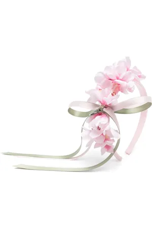 MONNALISA Diadema con motivo de flores de melocotón