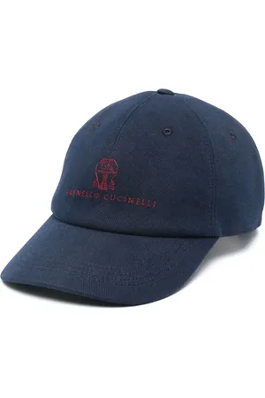 Brunello Cucinelli Gorra con logo bordado