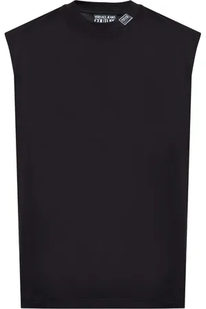 VERSACE Camiseta con etiqueta del logo