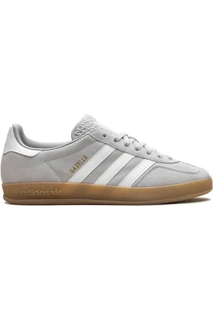 adidas Zapatillas Gazelle Indoor Grey Two/Cloud White/Gold Metallic