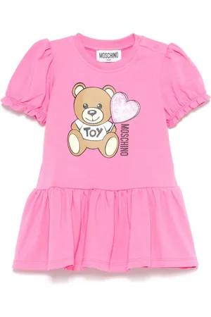 Moschino Vestido con motivo Teddy Bear