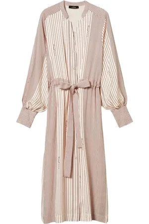 Twin-Set Vestido camisero midi