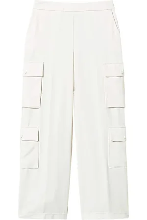 Twin-Set Pantalones palazzo con bolsillos cargo