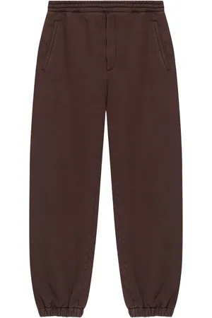 Alexander McQueen Pantalones de chándal con bolsillo en contraste