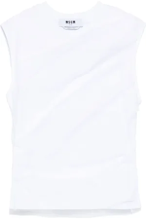 Msgm Top con detalle de malla