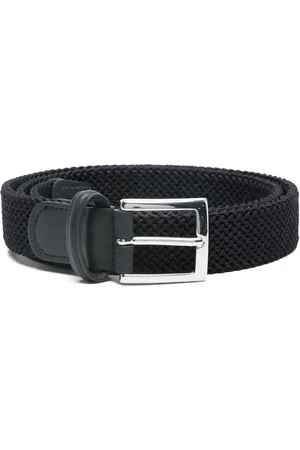 Kiton Cinturón con diseño tejido