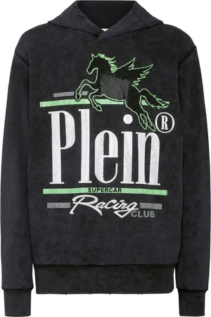 Philipp Plein Sudadera Racing Club con capucha