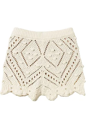 Twin-Set Pantalones cortos con diseño calado