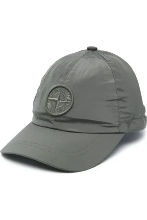 Stone Island Gorra con bordado Compass